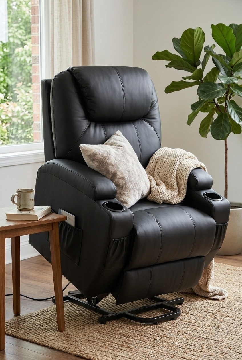 Elevating Everyday Lounging: How to Style a Power Lift Massage Recliner Chair for Living Rooms