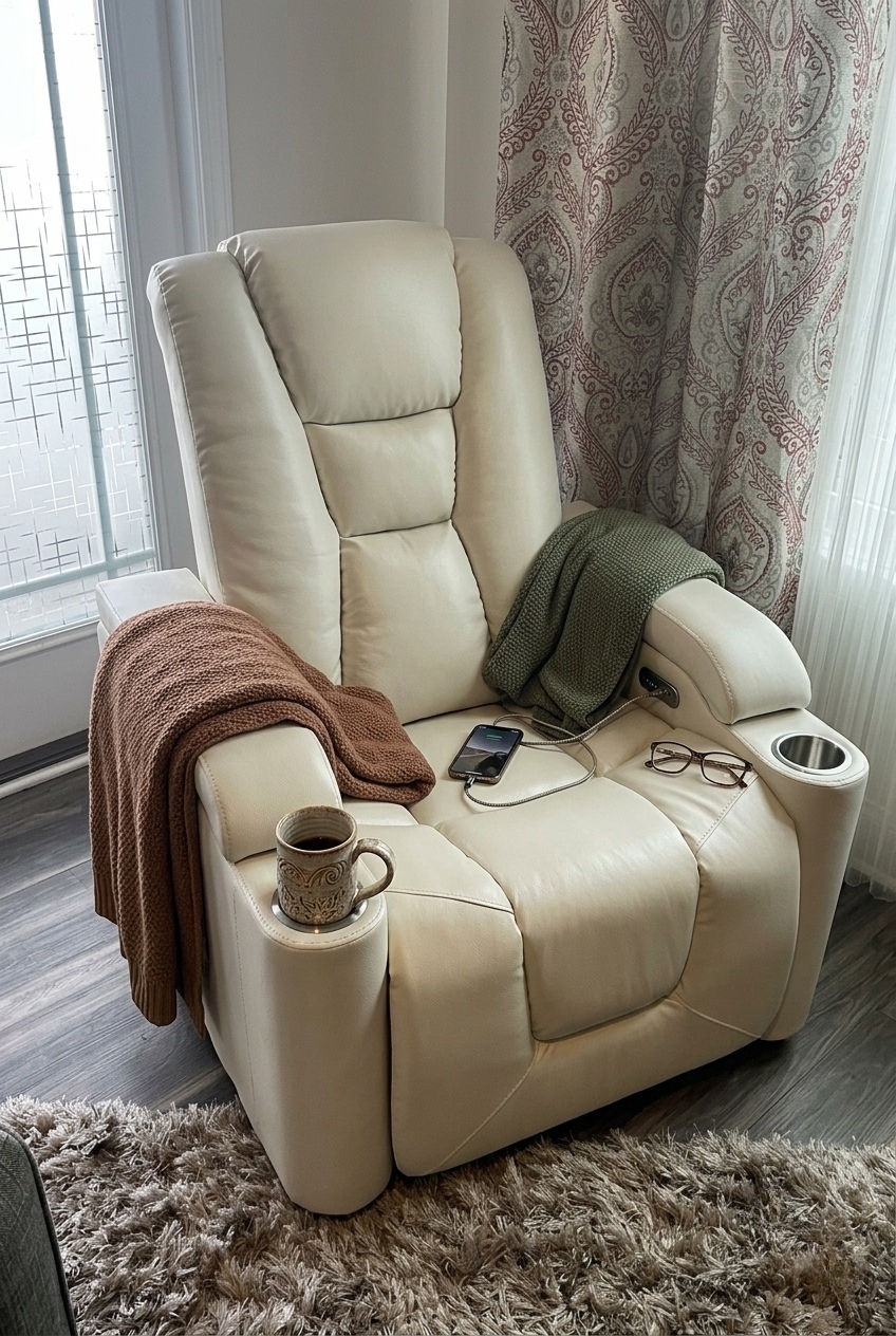 Elevating Residential Lounge Spaces with Refined Contemporary Motion Seating