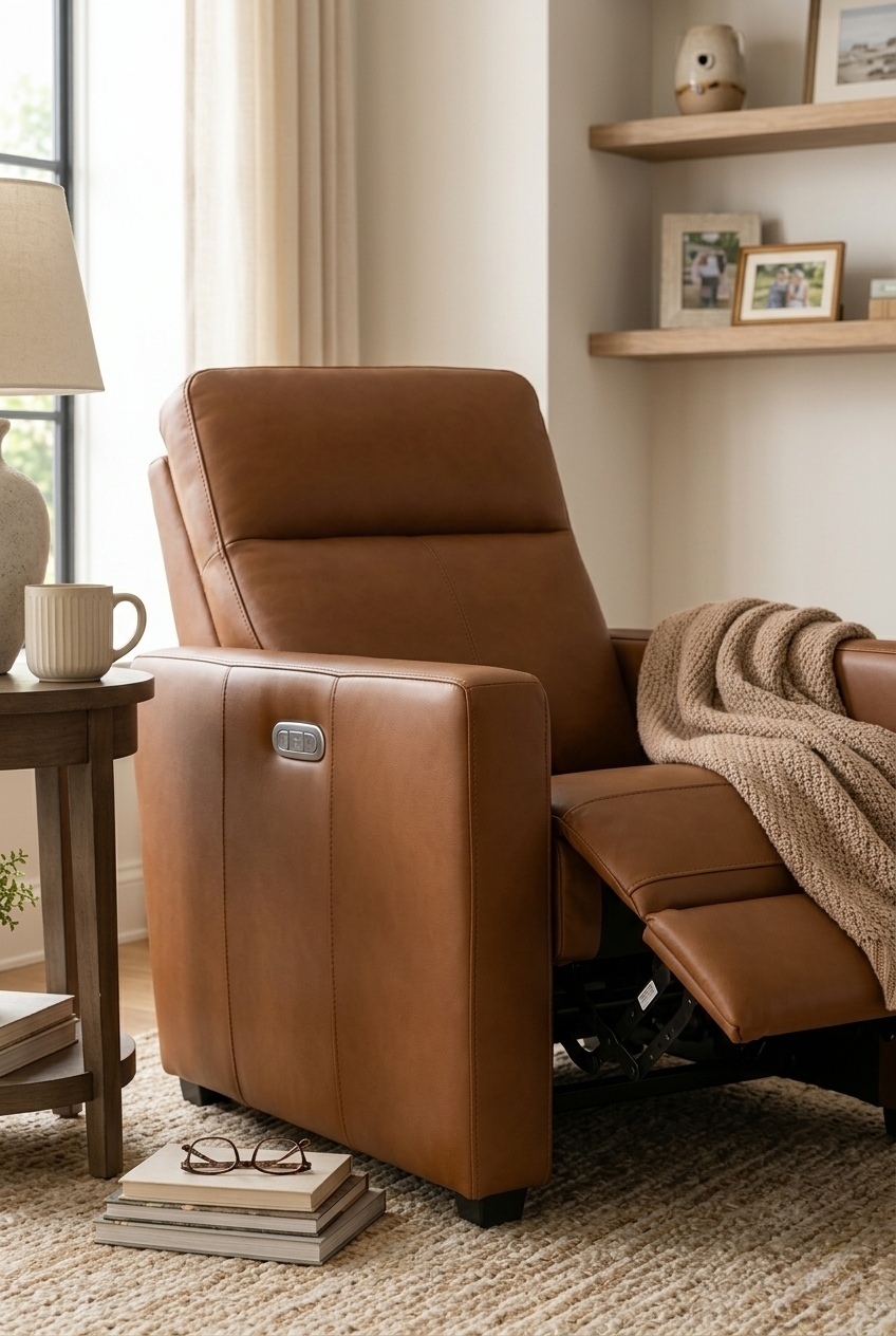 Harmonizing Heritage and Modernity: How to Style the Flexsteel Broadway Leather Power Recliner