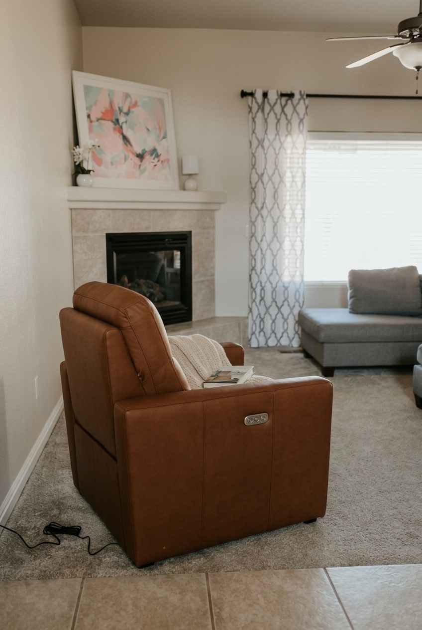 Harmonizing Heritage and Modernity: How to Style the Flexsteel Broadway Leather Power Recliner