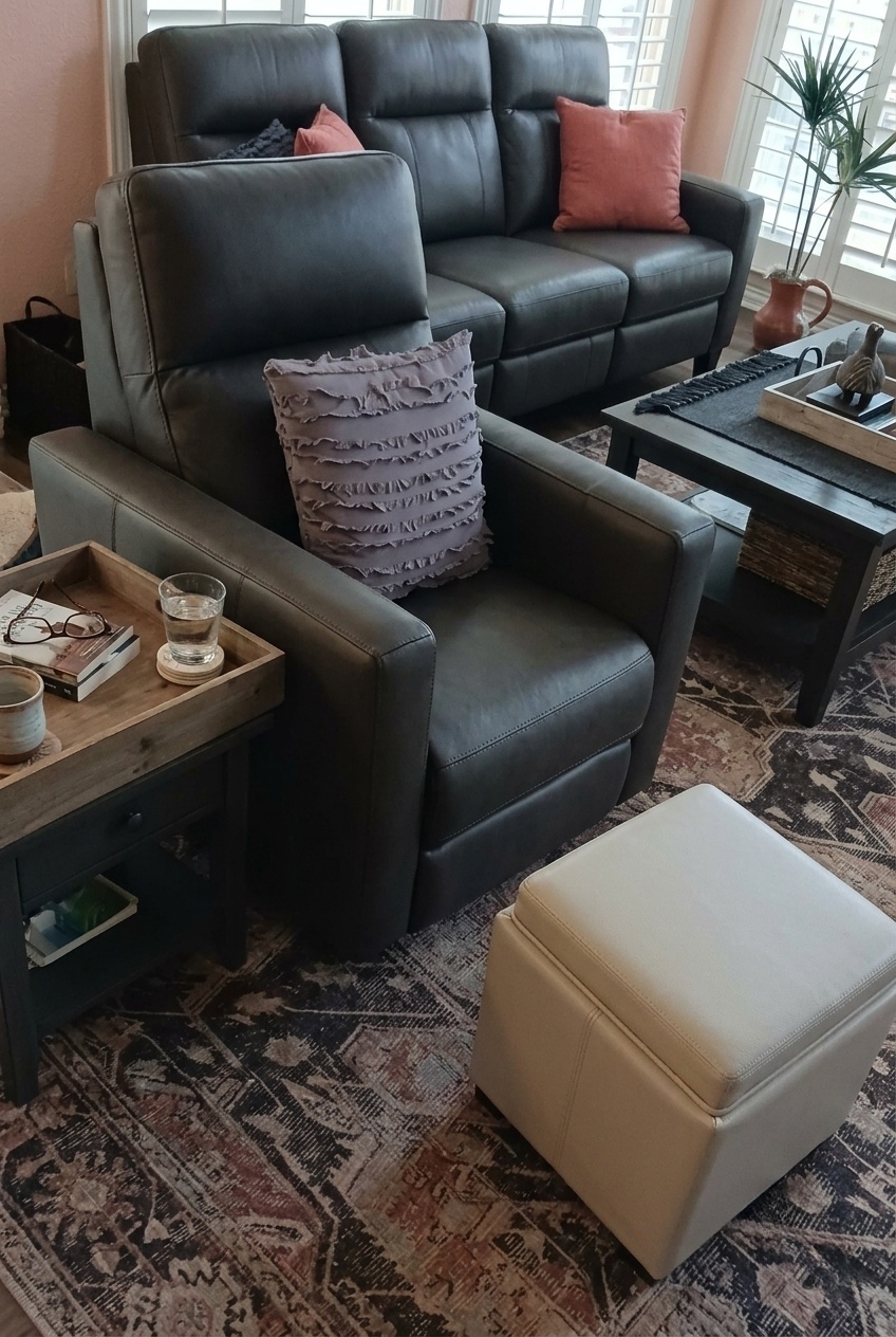 Harmonizing Heritage and Modernity: How to Style the Flexsteel Broadway Leather Power Recliner