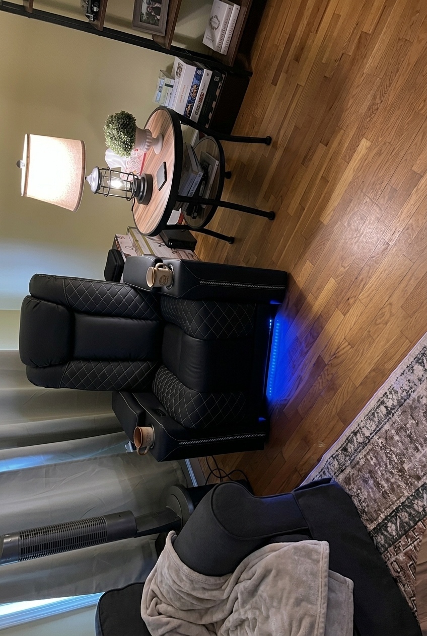 Sculpting Harmony: How to Style a Modern Leather Electric Power Recliner