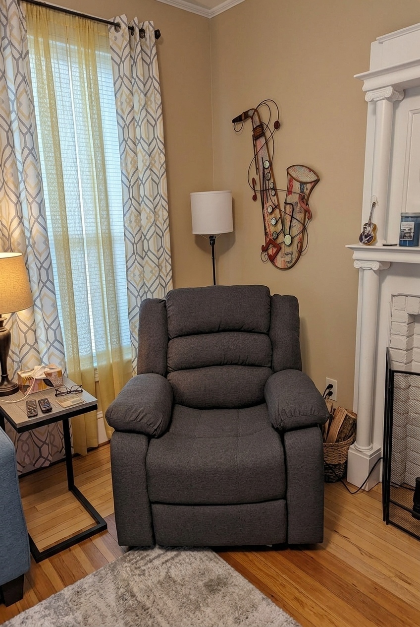 Sculpting Comfort: How to Style the Overstuffed Modern Power Recliner Chair