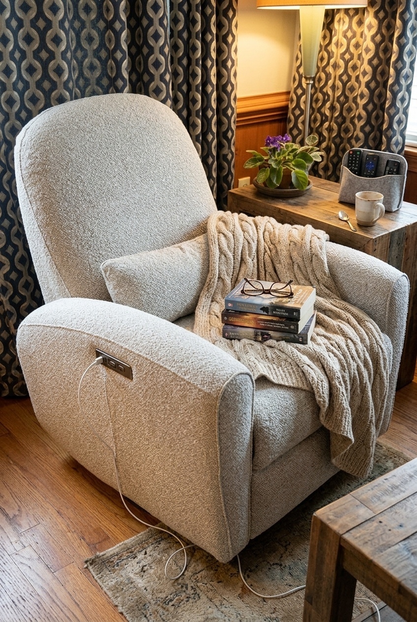 Sculptural Ease: Integrating Motion Seating into Curated Living Spaces