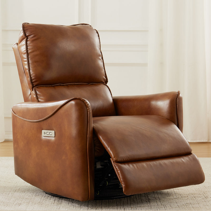 Ivy Bronx 323 W Power Swivel Rocker Recliner W111824651