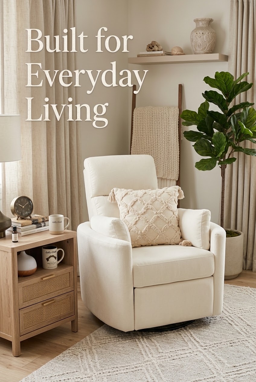 Styling a Recline Chair: Modern Living Room Corner Decor for Cozy Nooks