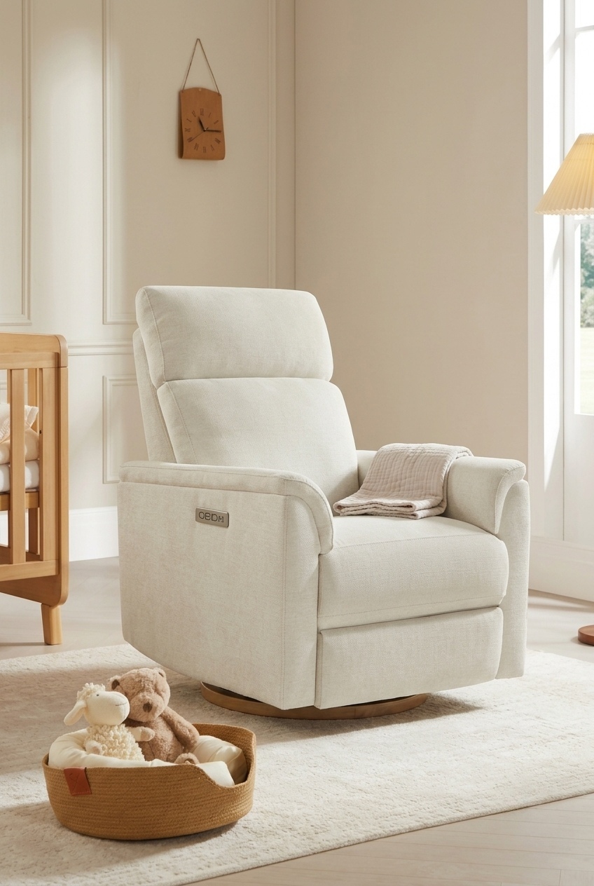 How to Style the Linen Swivel Glider Power Recliner: Design Tips & Palette Ideas