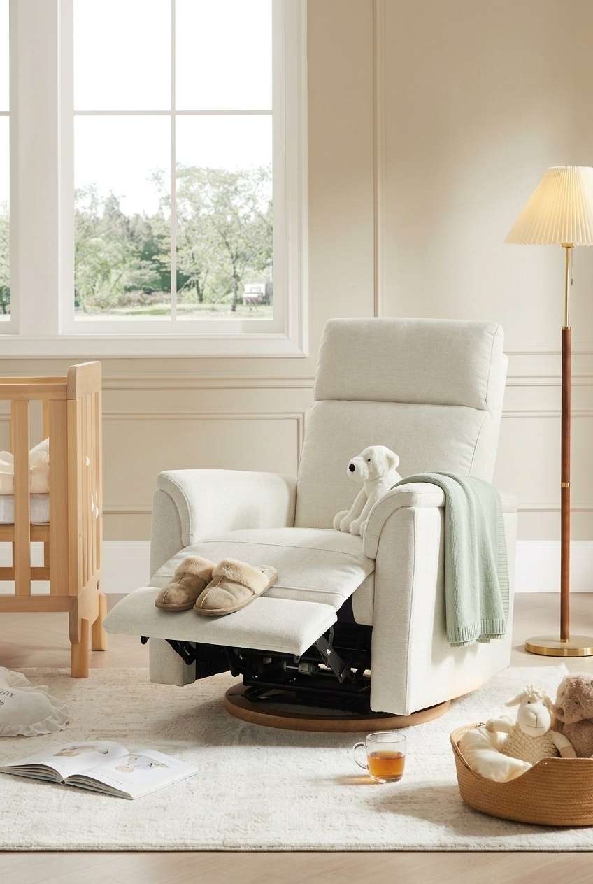 How to Style the Linen Swivel Glider Power Recliner: Design Tips & Palette Ideas