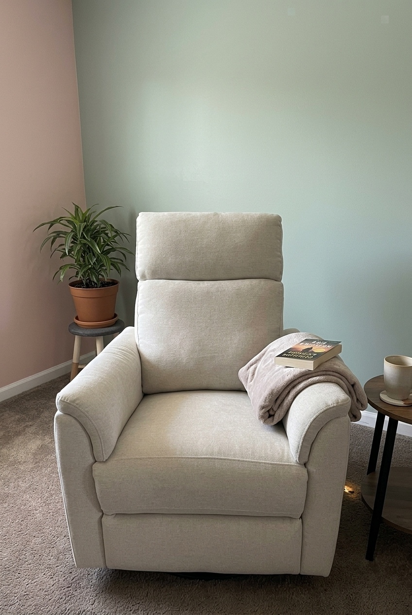 How to Style the Linen Swivel Glider Power Recliner: Design Tips & Palette Ideas
