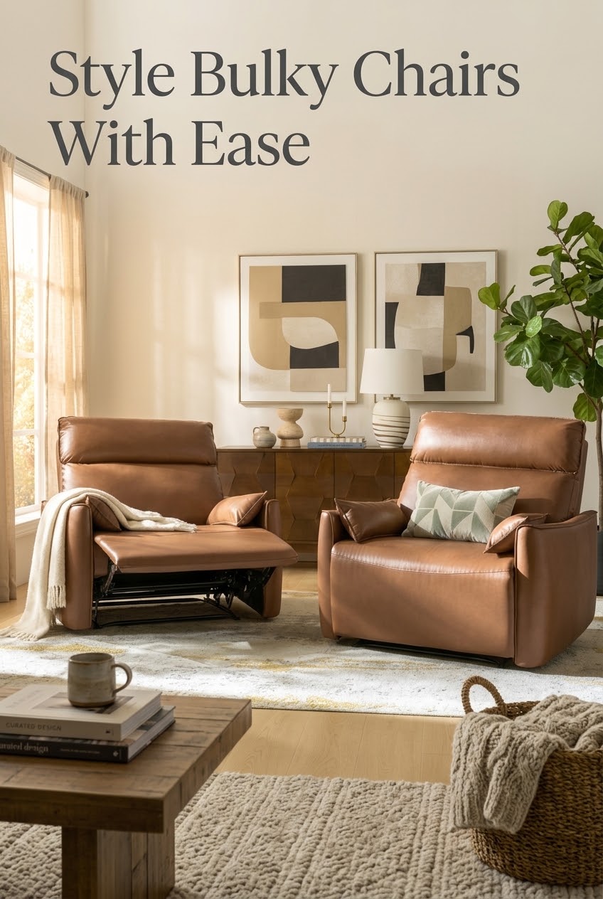 The Art of Proportion: How to Style an Oversized Recliner With Effortless Polish