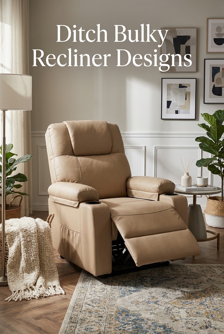 The Art of the Power Chair: How to Seamlessly Style Bulky Recliner Seating