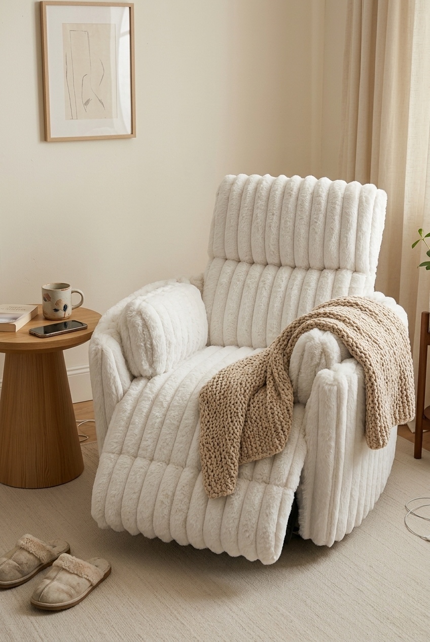 Sculptural Comfort: How to Style the Modern Recliner in Organic Interiors