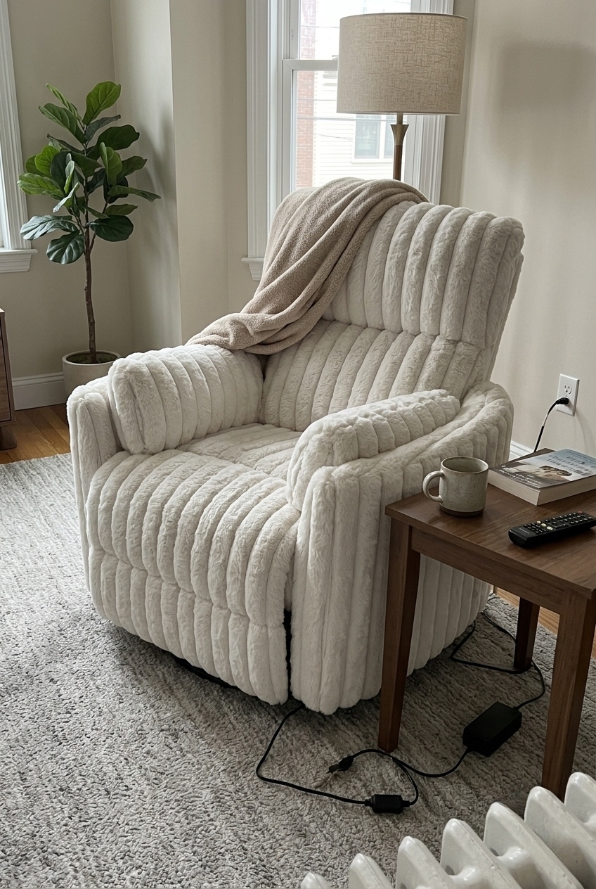 Sculptural Comfort: How to Style the Modern Recliner in Organic Interiors