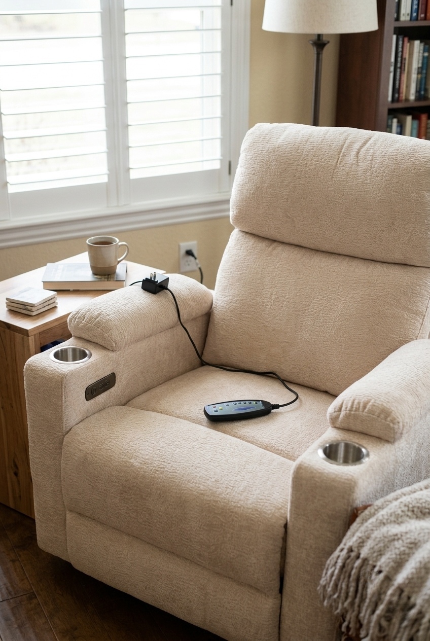 Curating Modern Warmth: How to Style the Ultimate Heated Power Swivel Recliner Chair