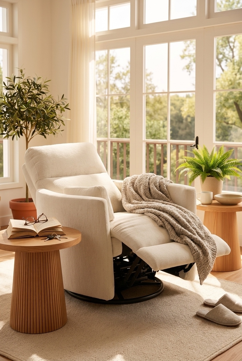 Sculptural Ease: How to Integrate the Modern Recliner into an Artful Living Room